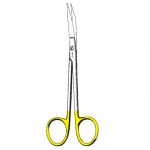 Sklar Edge TC Goldman-Fox Scissors, Straight, One Serrated Blade, 5