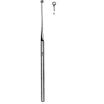 Econo Buck Ear Curette Blunt #1, Straight - Box of 12