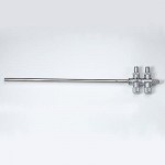 Sklartech 5000 High Volume Suction Irrigation System (Non-Insulated) Dual Trumpet Valve. Includes 5mm and 10mm sheath (shown with 10mm sheath). - Each Sold Separately