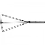 Sklartech 5000 Fan Retractor Angled, 5mm, Fan 100mmx40mm - Each Sold Separately
