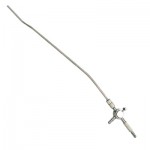 35cm, 5mm Sklartech 5000 Single Port Suction Irrigation Double Curve, Non-Ratchet Handle, Complete Unit - Each Sold Separately