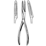 Sequester Bone Holding Forceps Straight 7-3/4