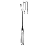 Holscher Nerve Root Retractor, 7mm Working Length, Curved, 9-1/2