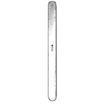 Cairns Brain Spatula, Malleable, 25mm x 200mm, 0.9mm Diameter