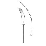 Heifetz Brain Spatula Malleable, 5mm Diameter, 17mm x 200mm, 100mm Working Length