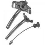 Jackson Improved Tracheostomy Tube #8 Stainless Steel Extra Long, Sterile Unit of Measurement: Case of 12