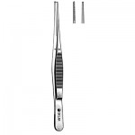 Merit Semken Tissue Forceps, Straight, 1x2 Teeth, 5