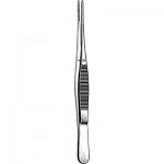 Merit Semken Dressing Forceps, Straight, Serrated, 5